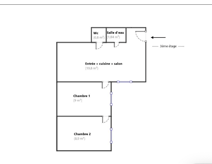 Vente Appartement à Aubervilliers 3 pièces