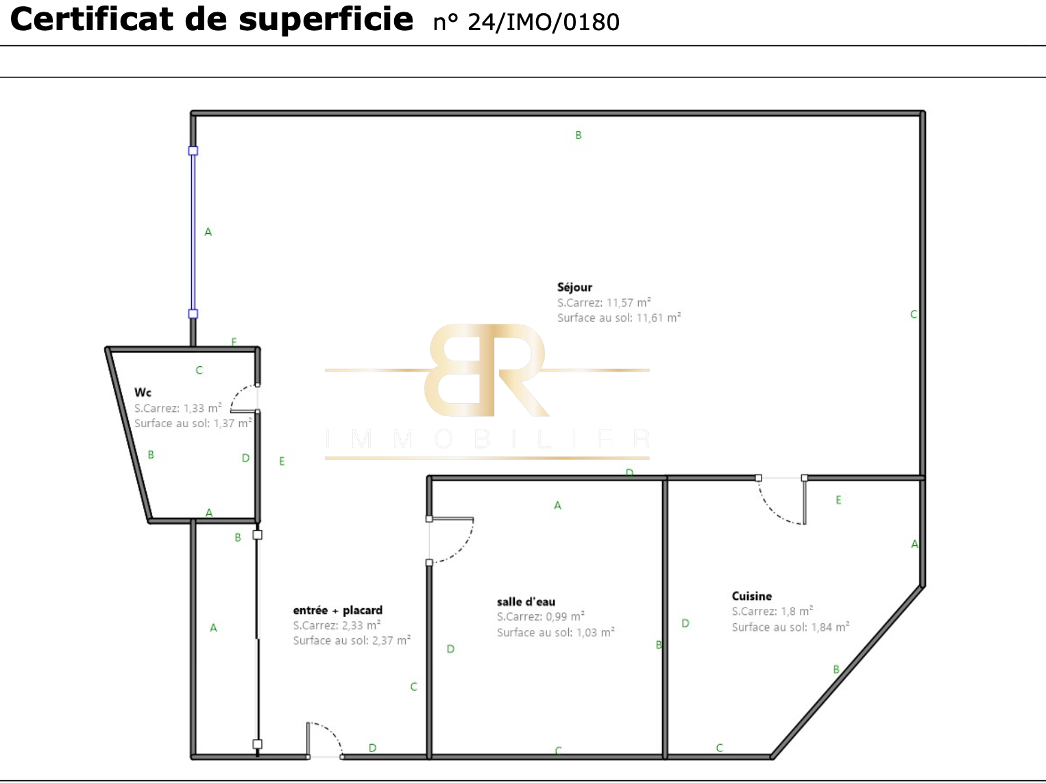 Vente Appartement à Paris Butte-Montmartre 18e arrondissement 1 pièce