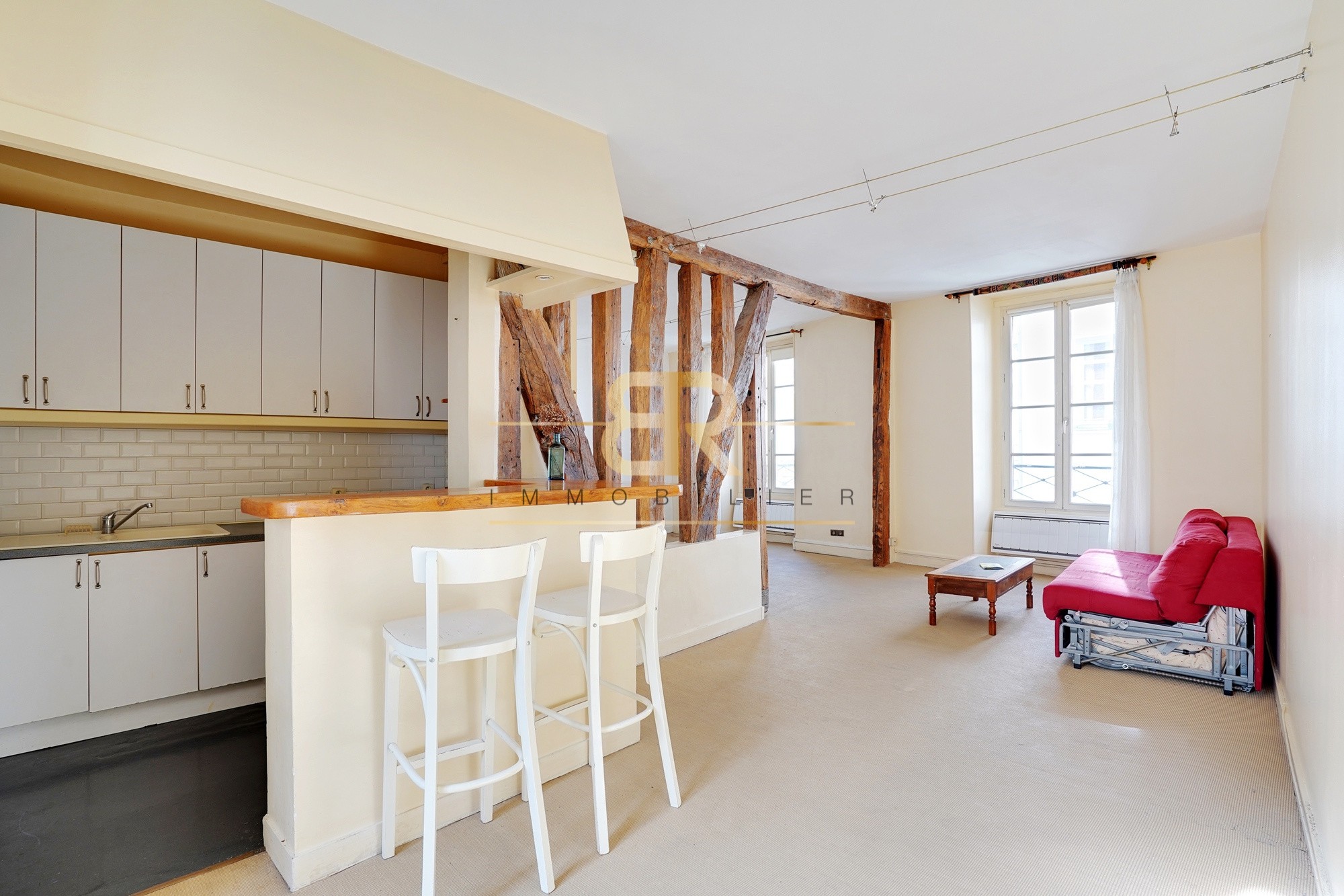 Vente Appartement à Paris Hôtel de Ville 4e arrondissement 2 pièces