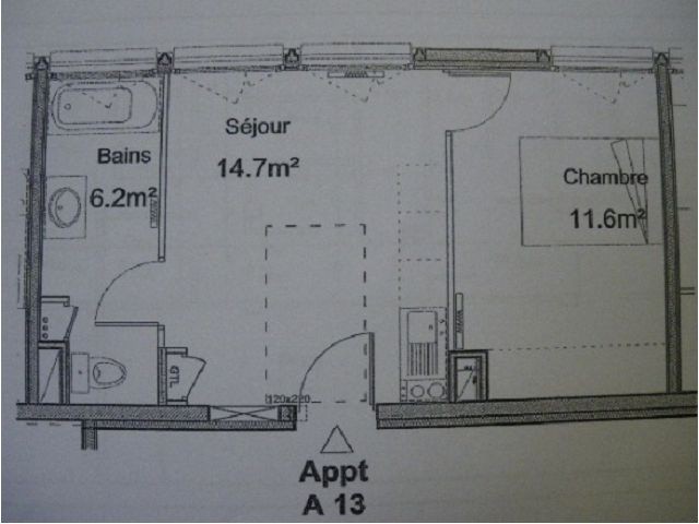 Location Appartement à Clermont-Ferrand 2 pièces