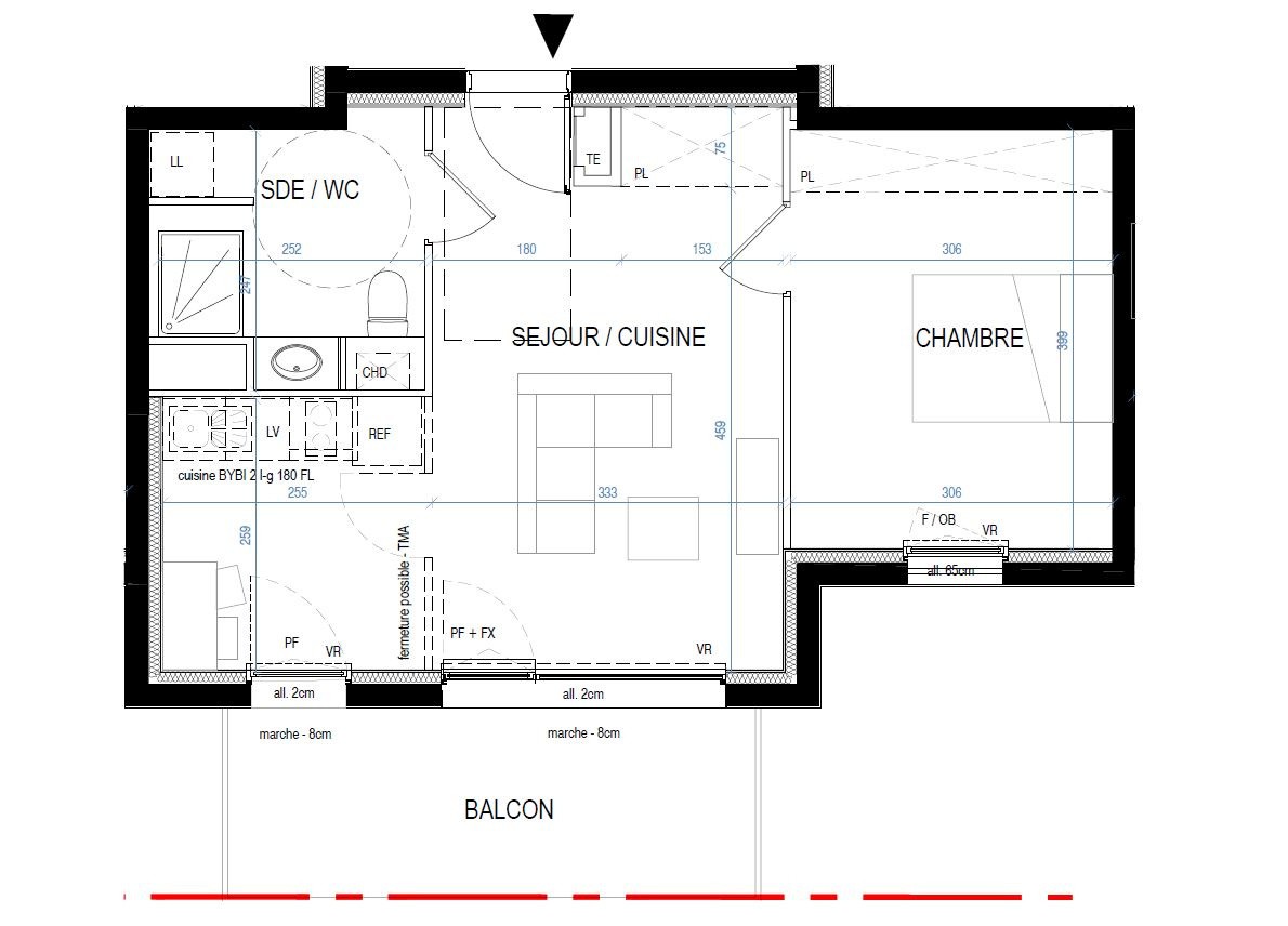 Vente Appartement à Nancy 2 pièces