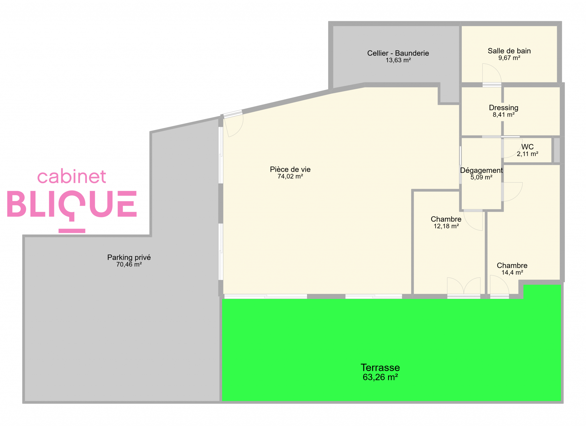 Vente Appartement à Art-sur-Meurthe 3 pièces