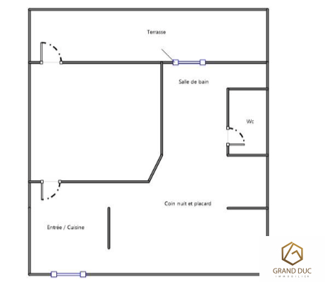 Location Appartement à Marseille 2e arrondissement 1 pièce