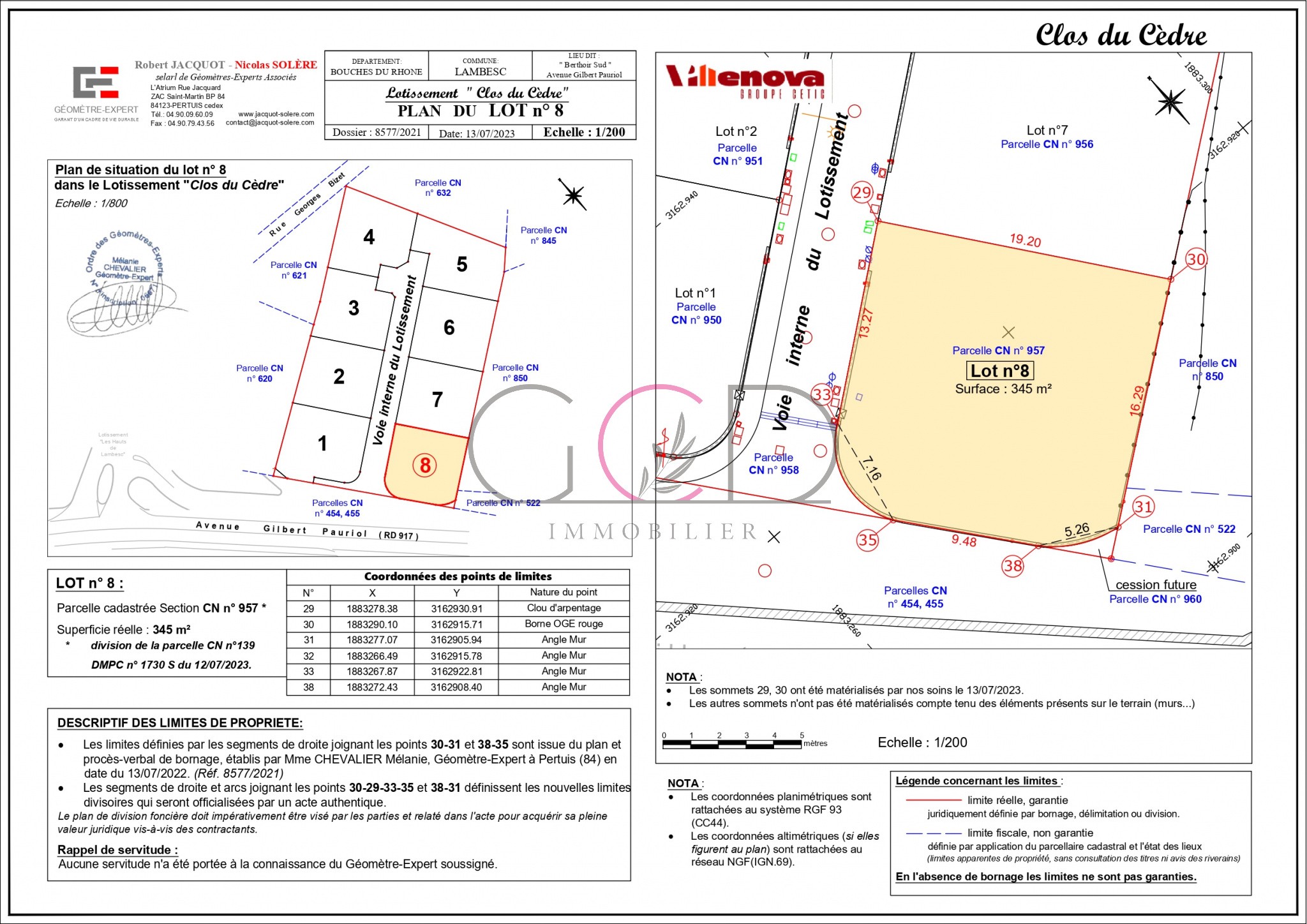 Vente Terrain à Lambesc 0 pièce