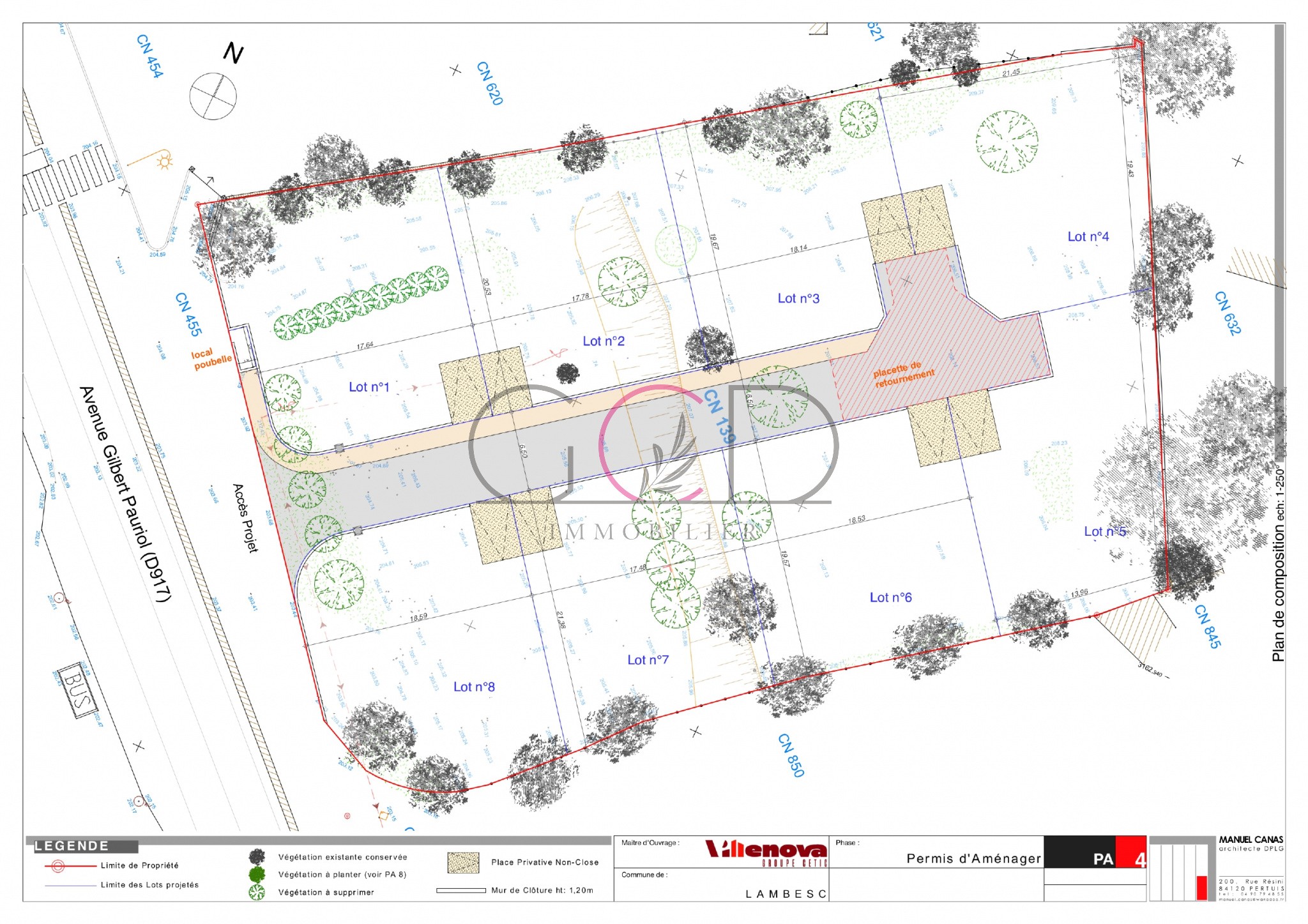 Vente Terrain à Lambesc 0 pièce