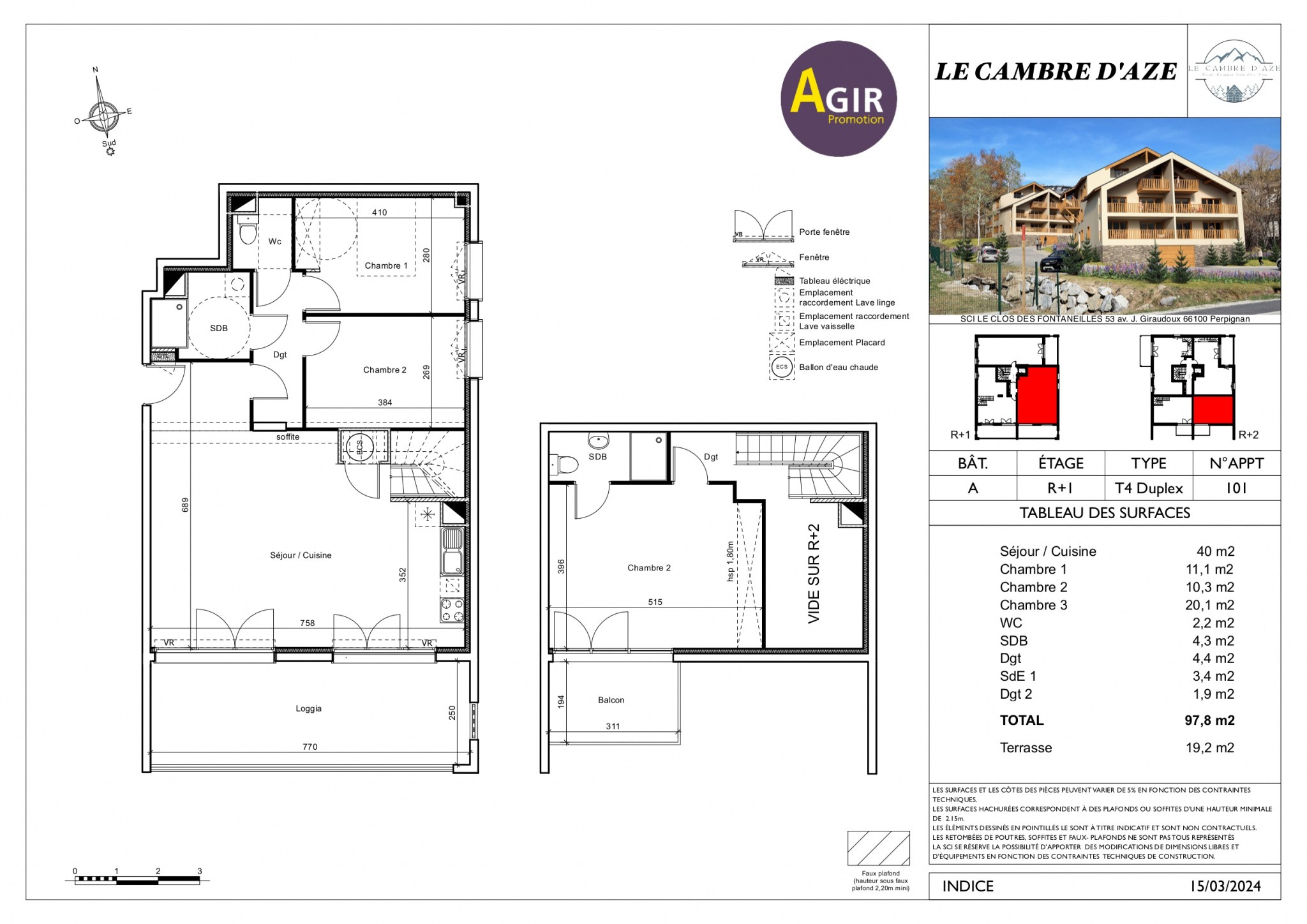 Vente Appartement à Font-Romeu-Odeillo-Via 4 pièces