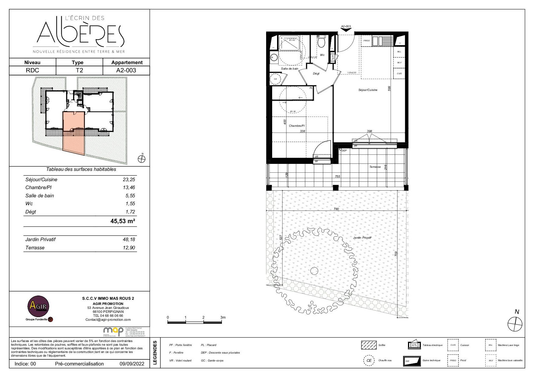 Vente Appartement à Perpignan 2 pièces