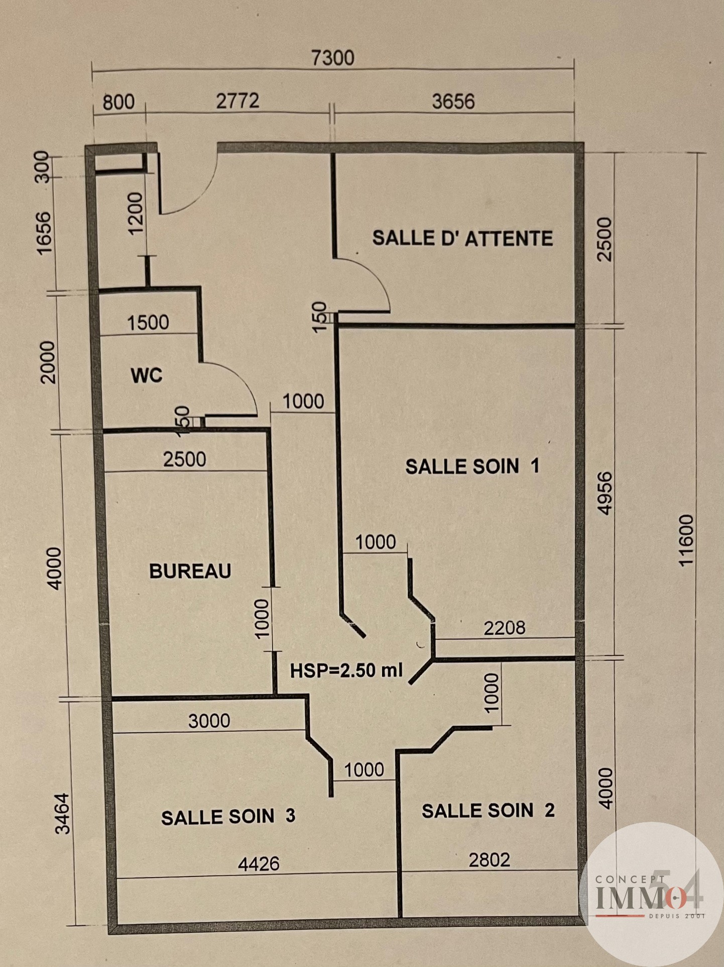 Location Bureau / Commerce à Velaine-en-Haye 0 pièce