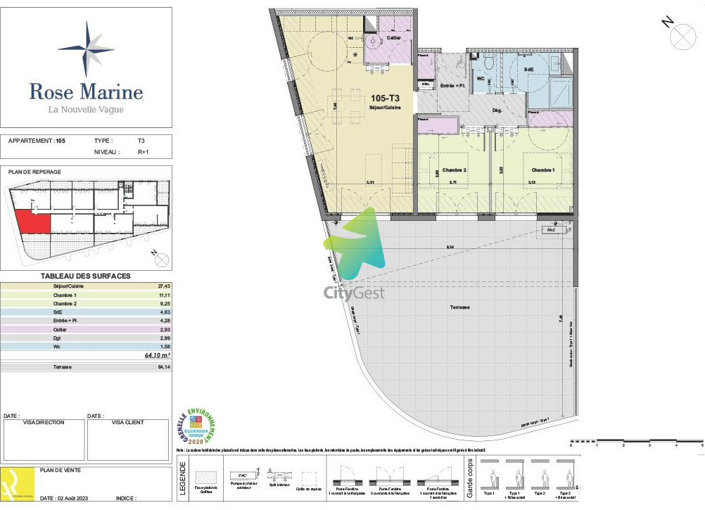 Vente Appartement à Port-la-Nouvelle 3 pièces