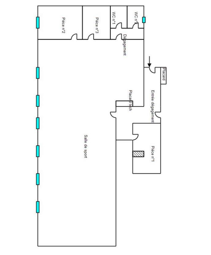 Location Bureau / Commerce à Sète 0 pièce