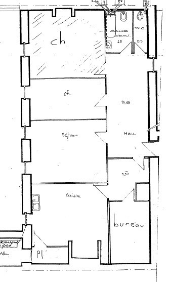 Location Appartement à Toulouse 4 pièces