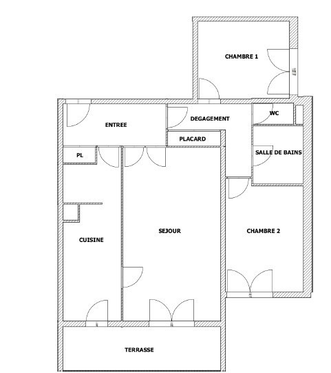 Location Appartement à Toulouse 3 pièces