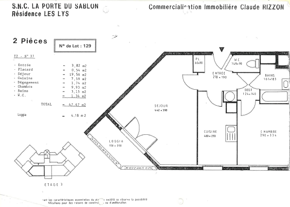 Vente Appartement à Metz 2 pièces