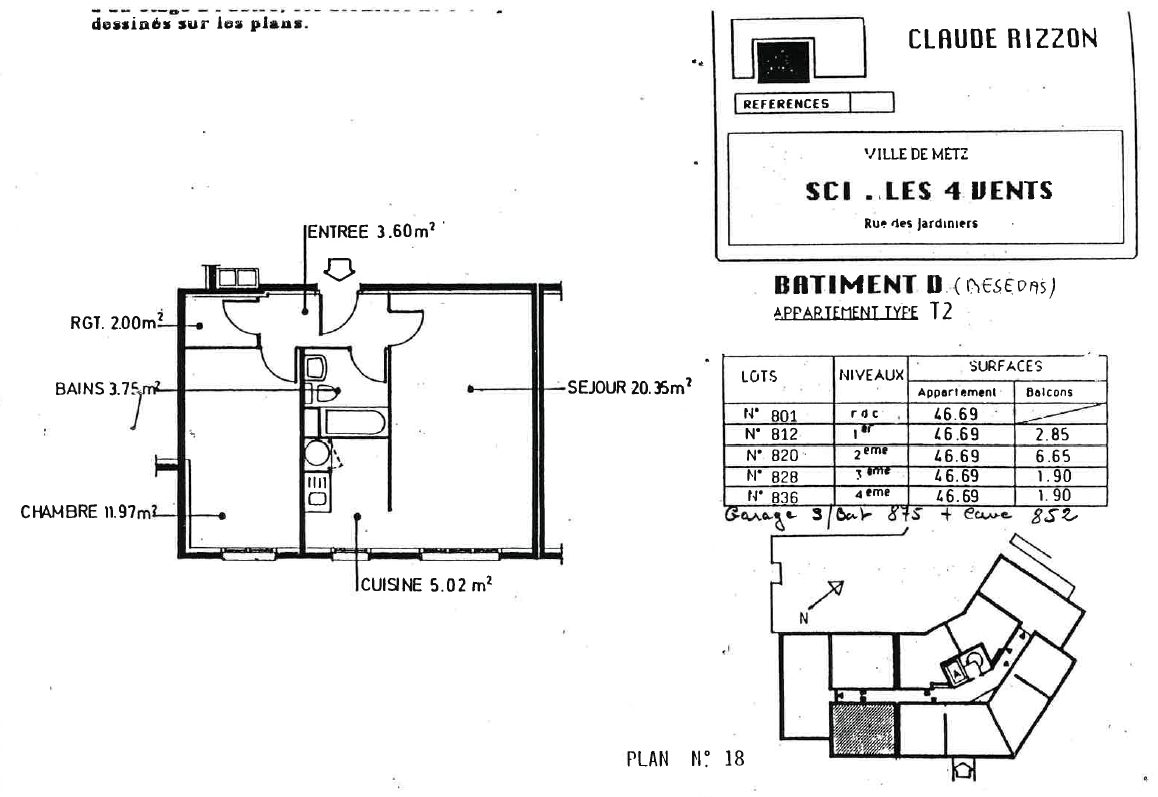 Vente Appartement à Metz 2 pièces