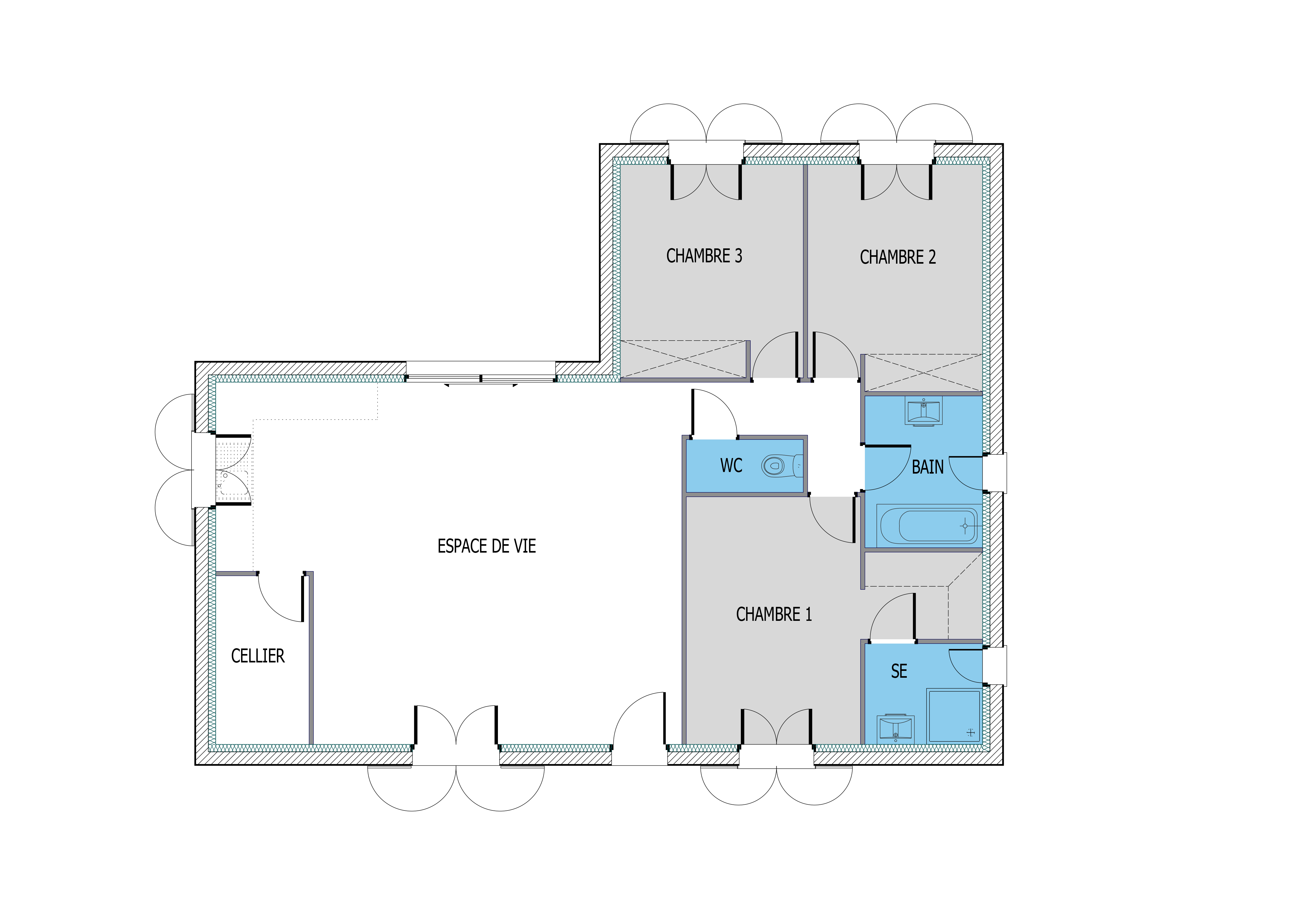 Construction Maison à Mimizan 4 pièces