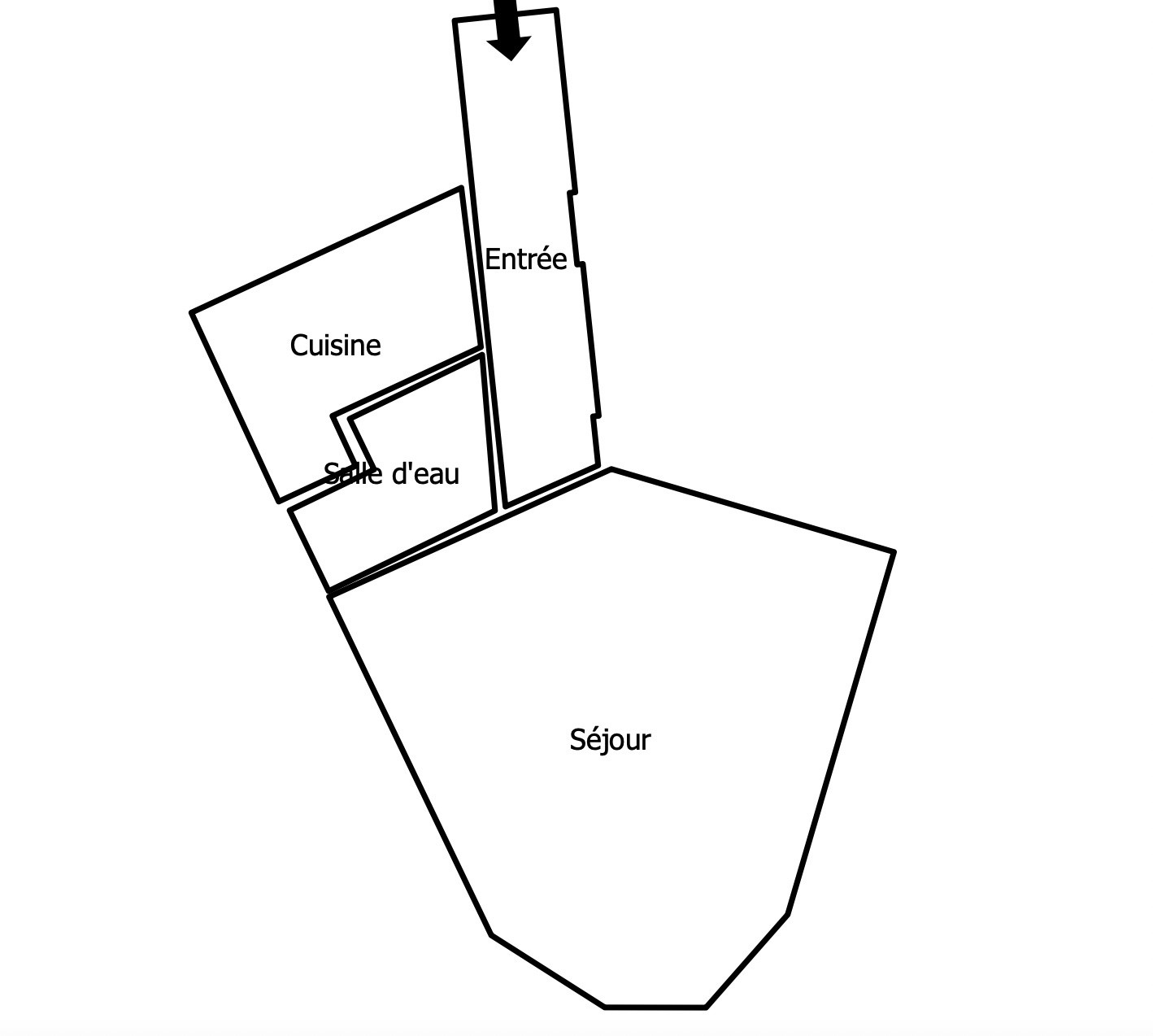 Location Appartement à Saint-Ouen 1 pièce