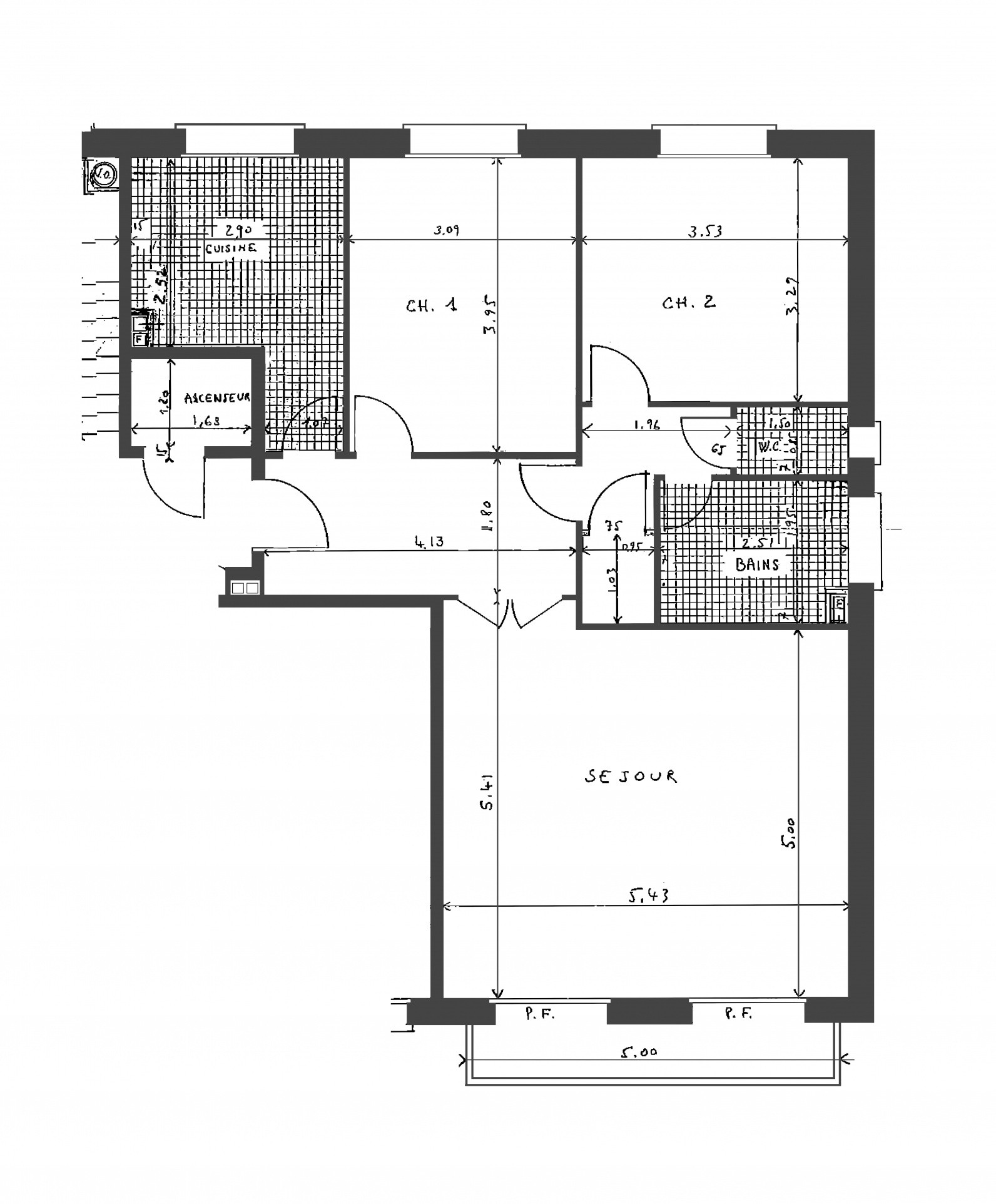 Vente Appartement à Créteil 4 pièces