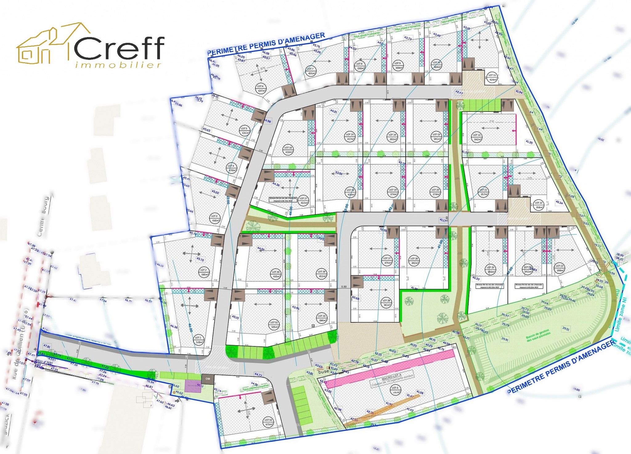 Vente Terrain à Clohars-Carnoët 0 pièce