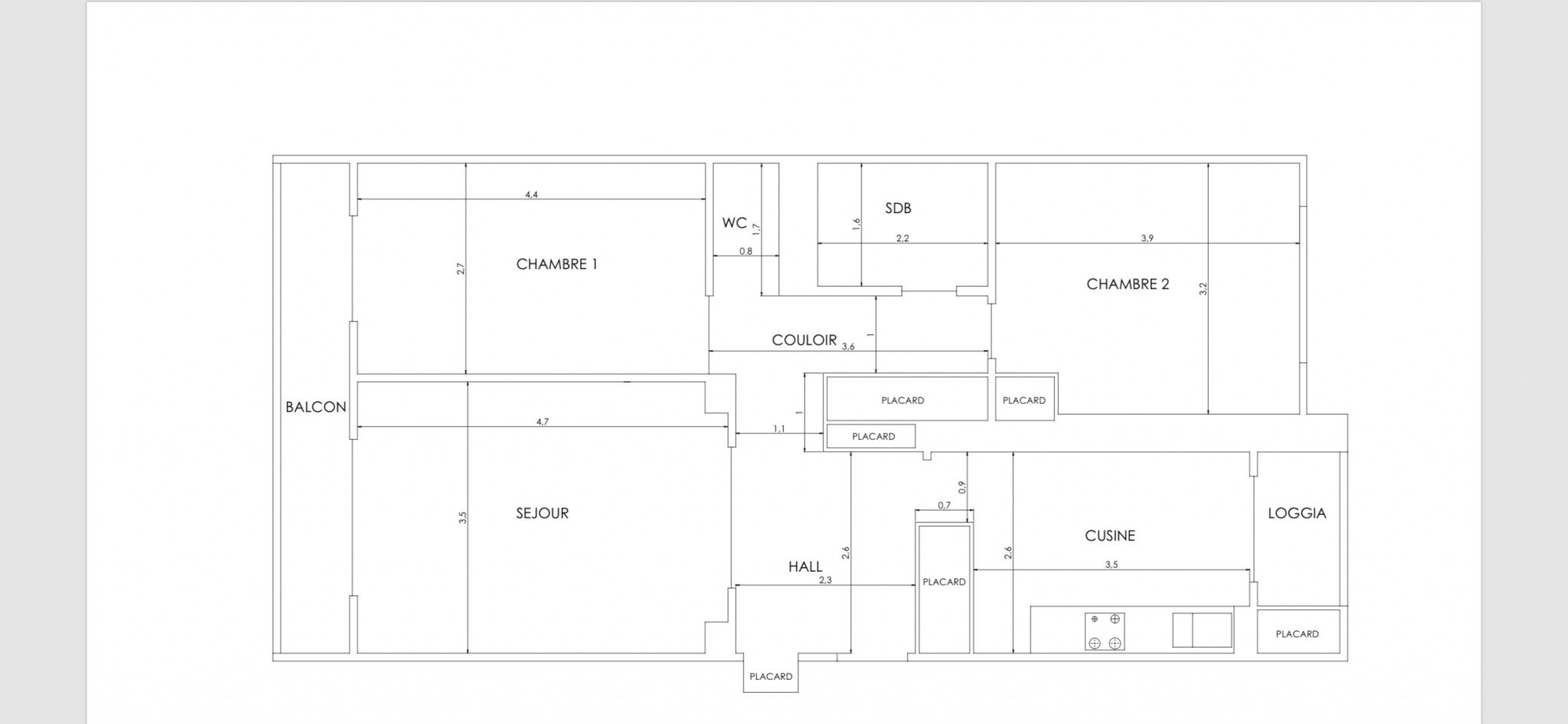 Vente Appartement à Villeurbanne 3 pièces