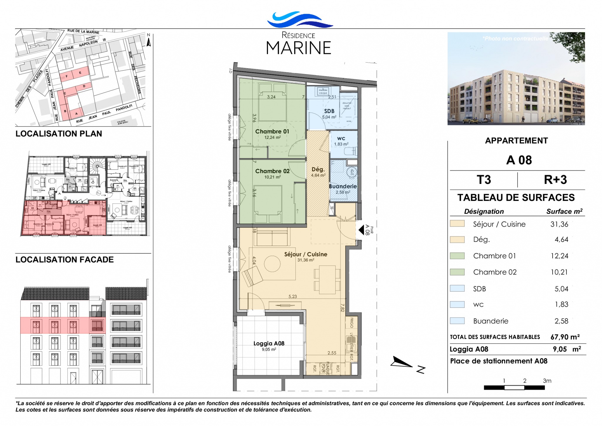 Vente Appartement à Propriano 3 pièces