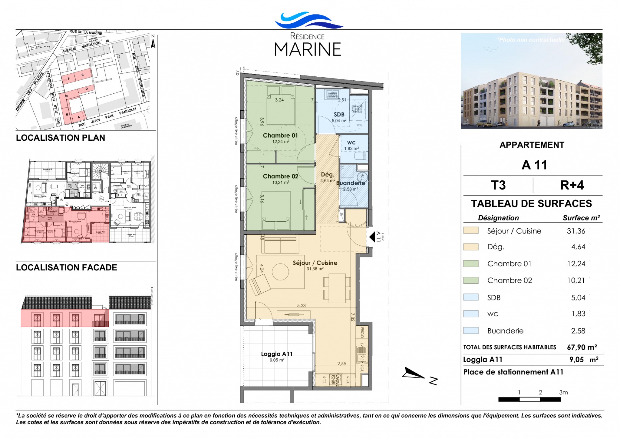 Vente Appartement à Propriano 3 pièces