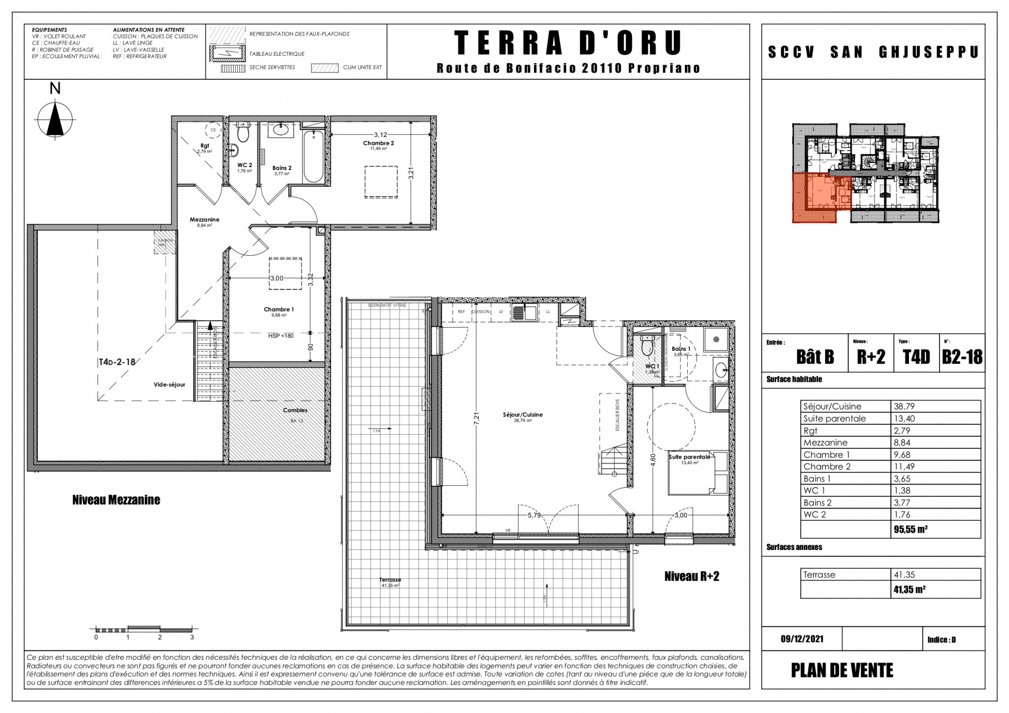 Vente Appartement à Propriano 4 pièces