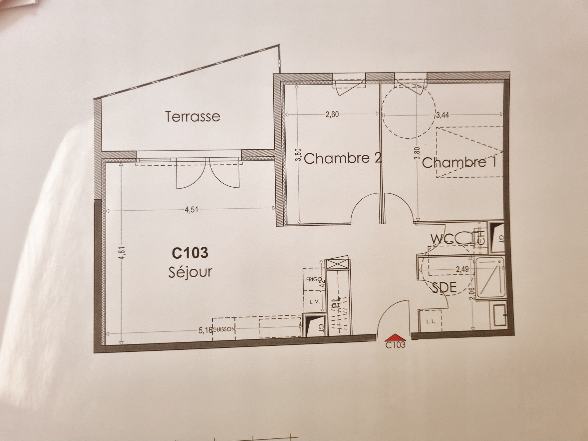 Vente Appartement à Orange 3 pièces