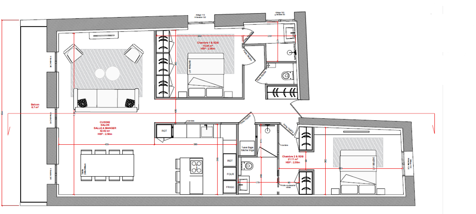 Vente Appartement à Bagnères-de-Bigorre 3 pièces