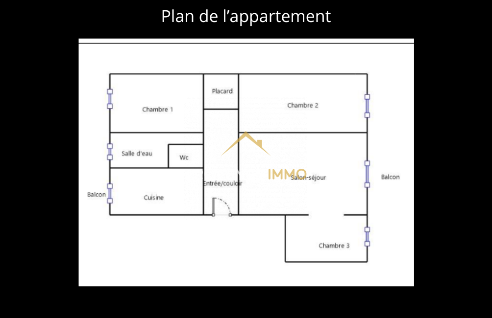 Vente Appartement à Digne-les-Bains 4 pièces