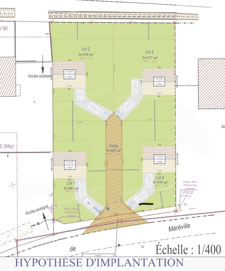 Vente Terrain à Angerville 0 pièce