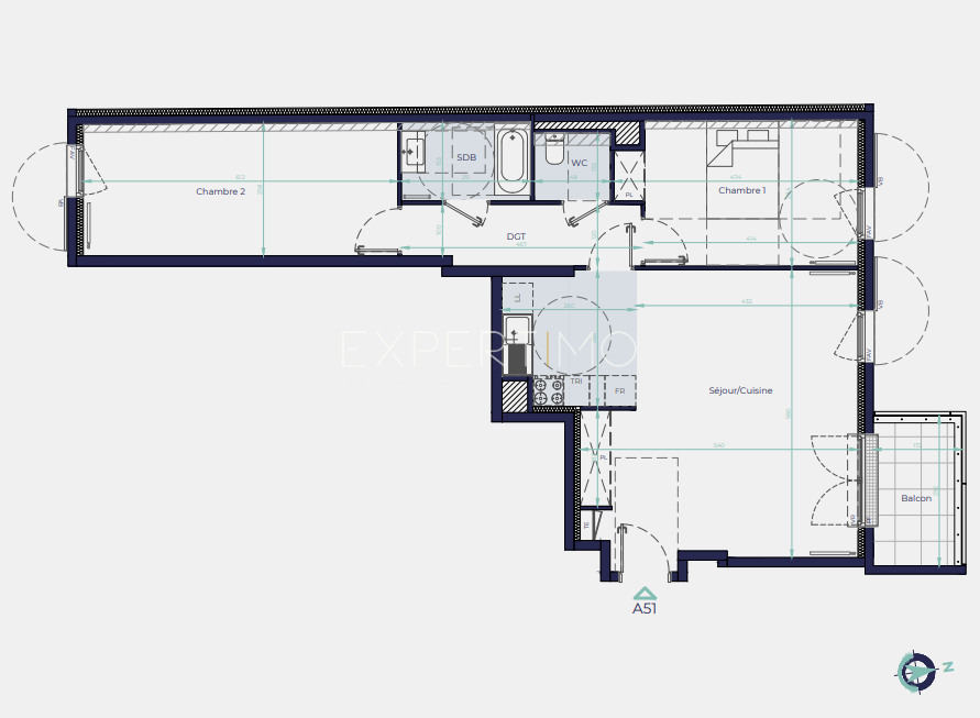 Location Appartement à Arcueil 3 pièces