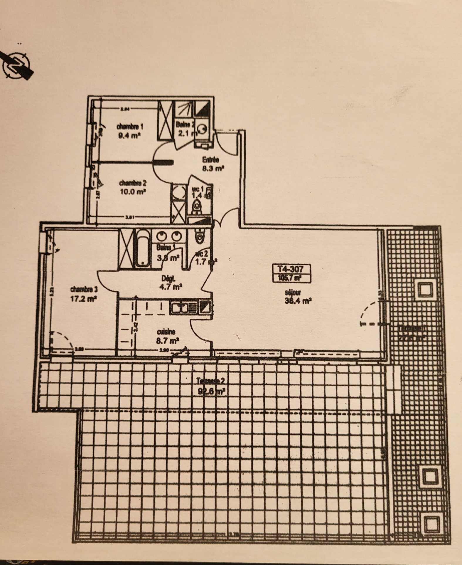 Vente Appartement à Balaruc-les-Bains 4 pièces