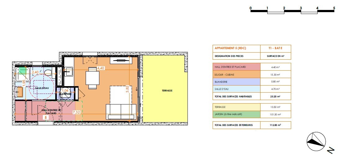 Vente Appartement à San-Nicolao 4 pièces