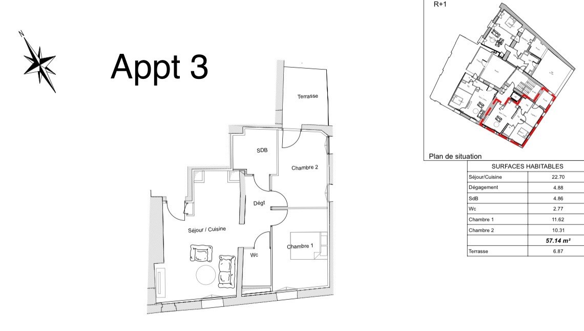 Vente Appartement à Lodève 3 pièces