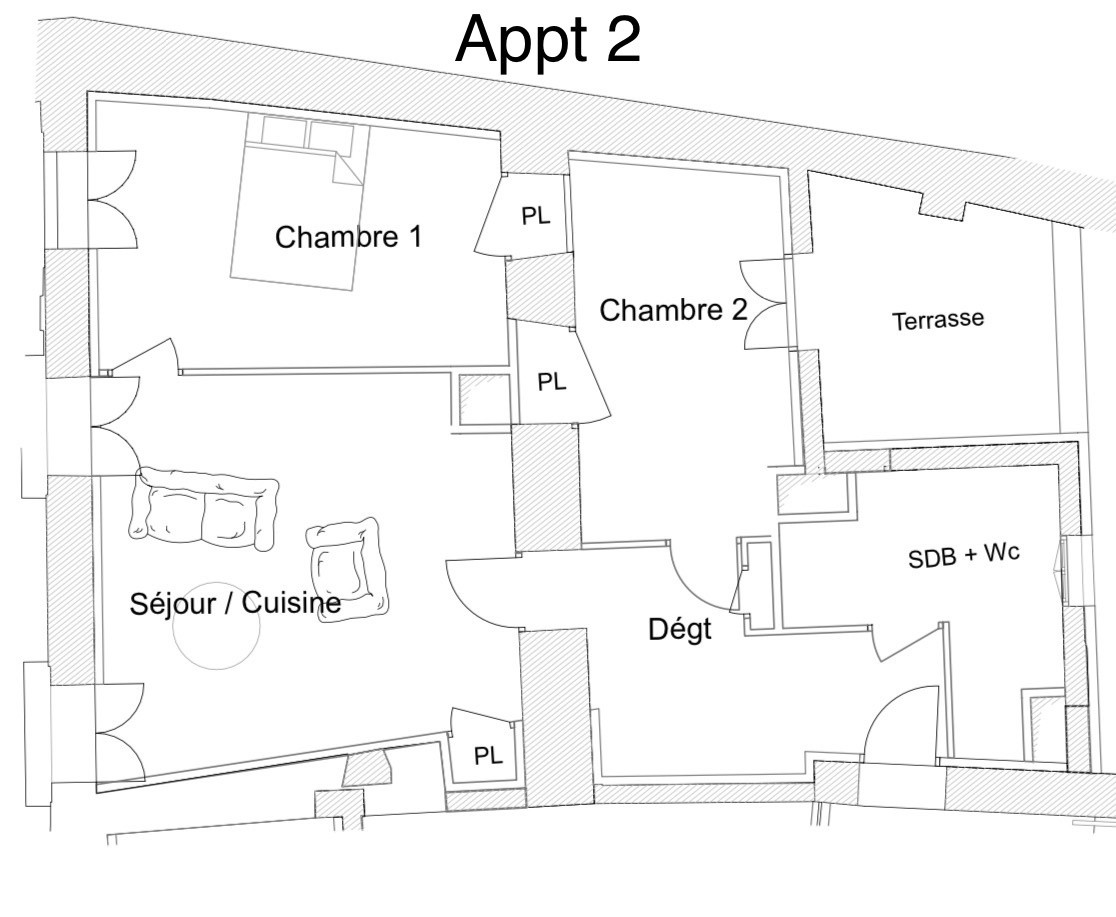 Vente Appartement à Lodève 3 pièces