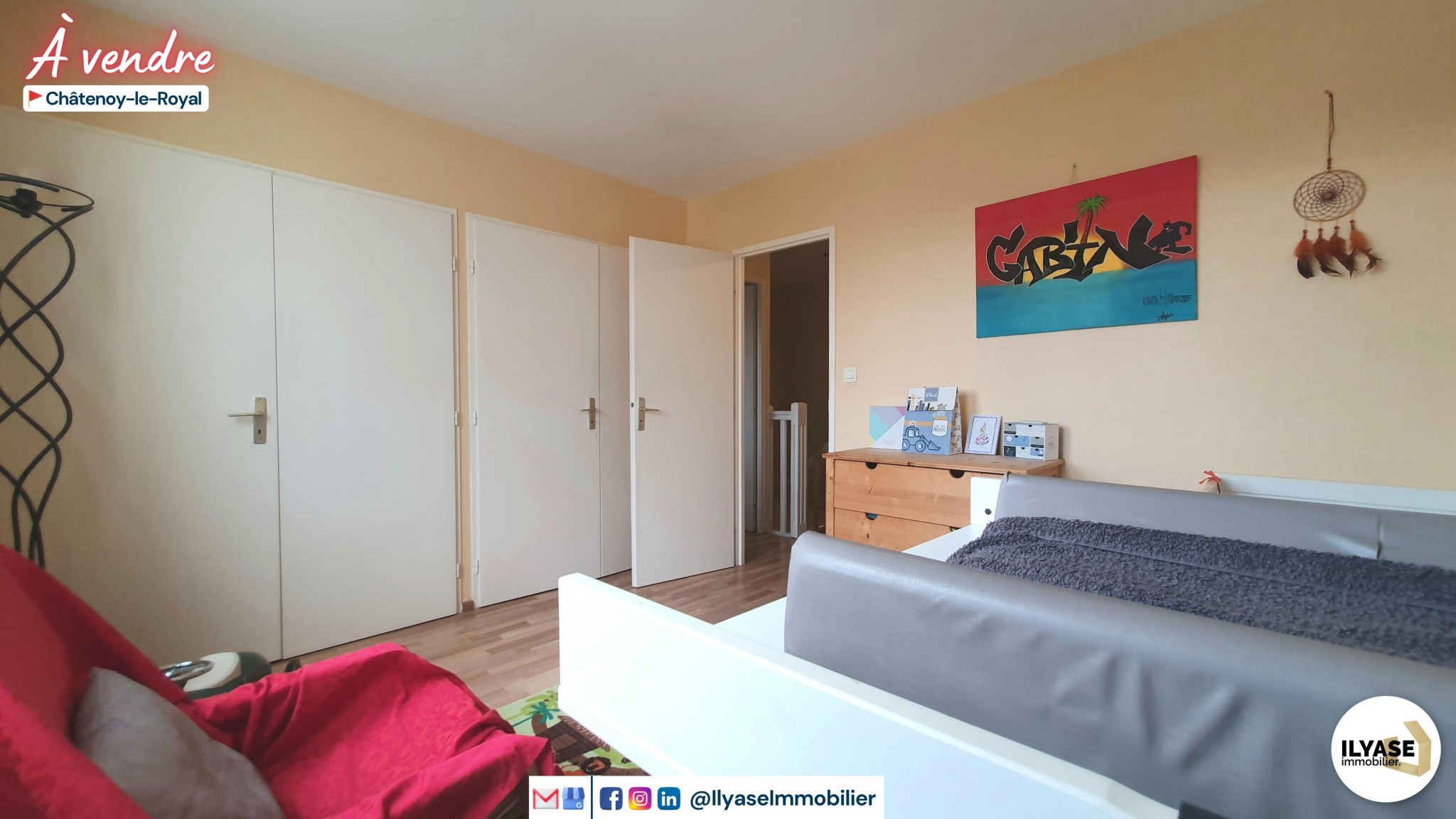 Vente Appartement à Châtenoy-le-Royal 5 pièces