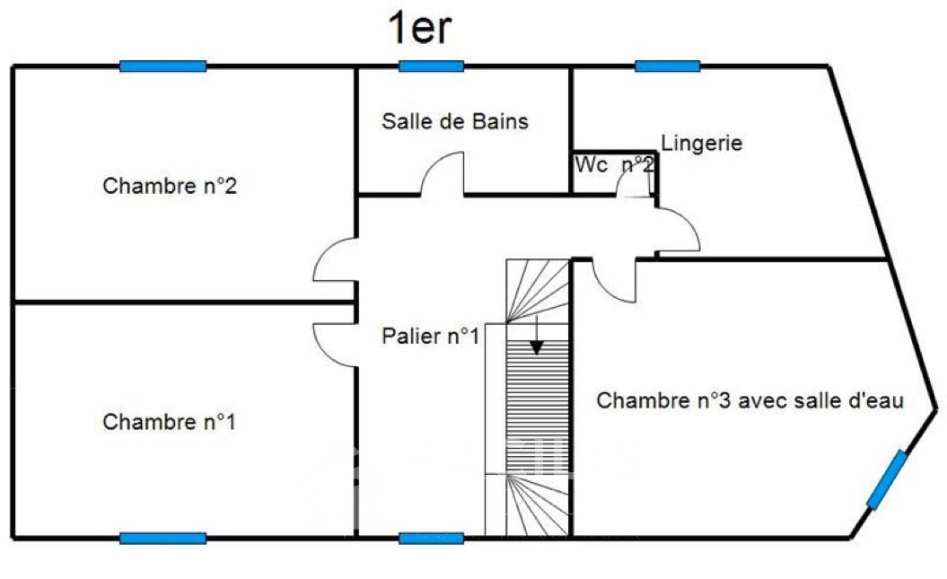 Vente Maison à Mirebeau 9 pièces