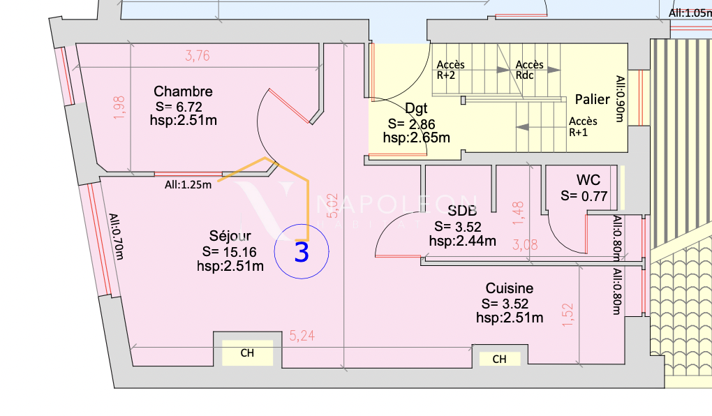 Vente Appartement à Ronchin 2 pièces