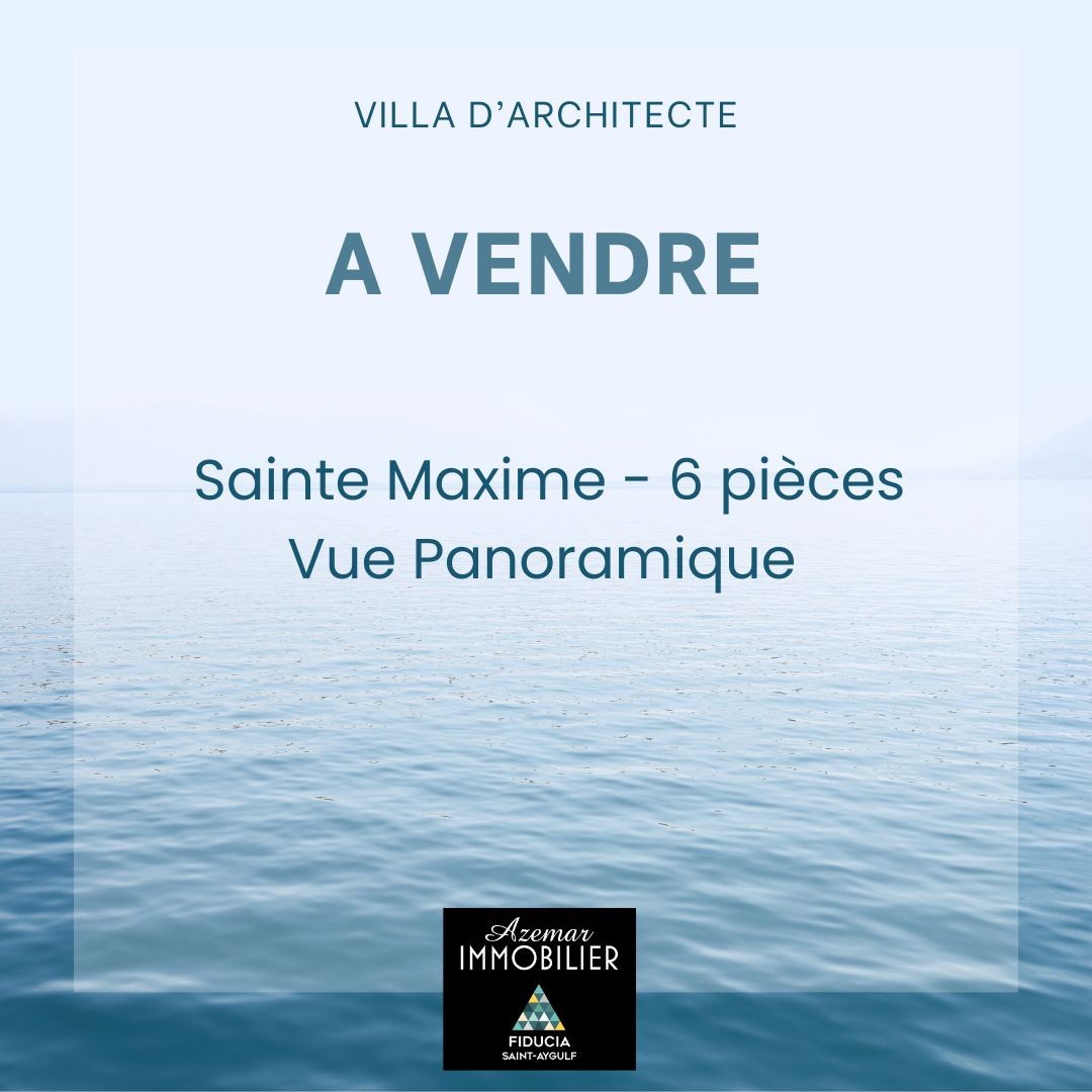 Vente Maison à Sainte-Maxime 6 pièces