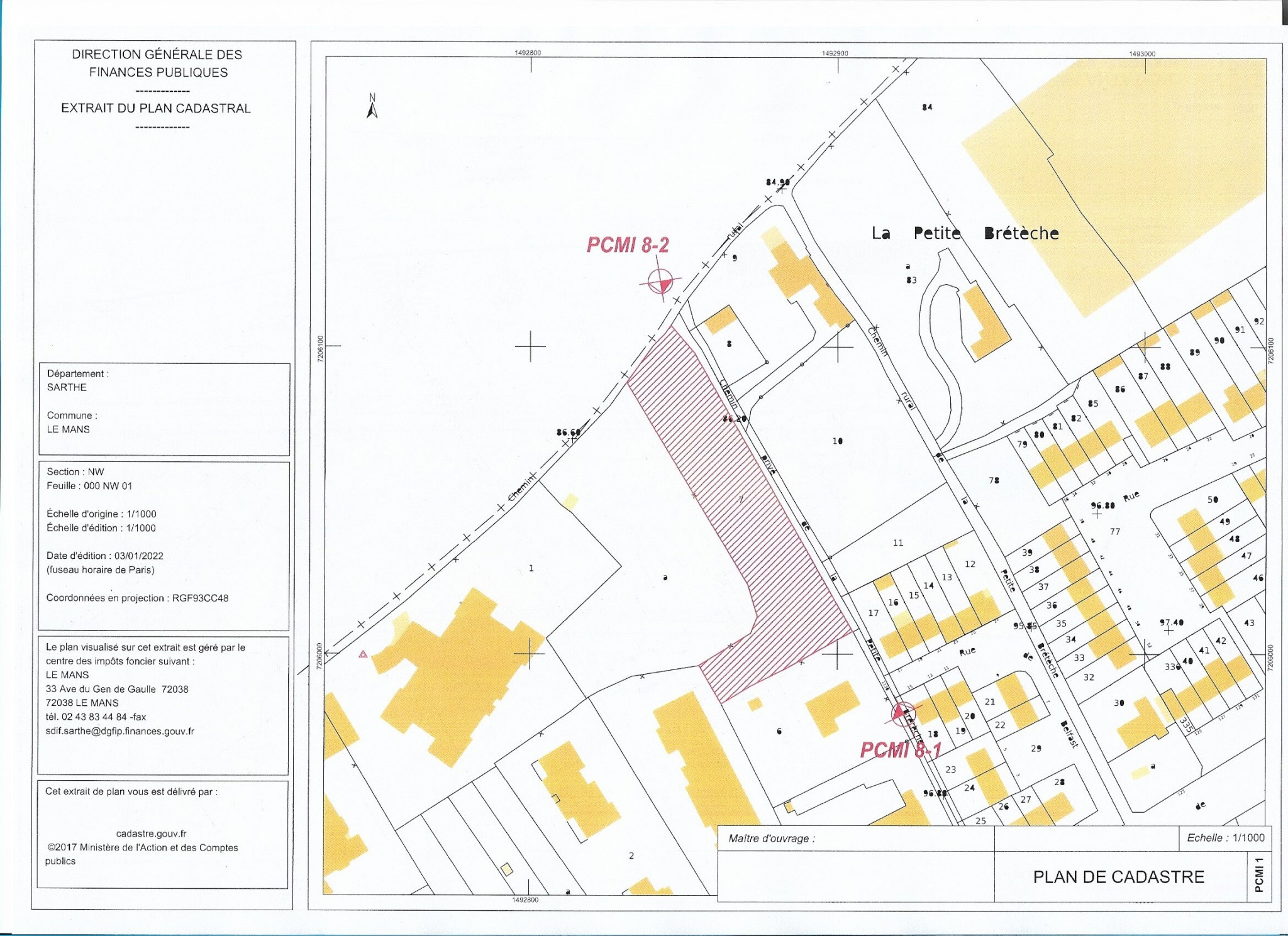 Vente Terrain à le Mans 0 pièce