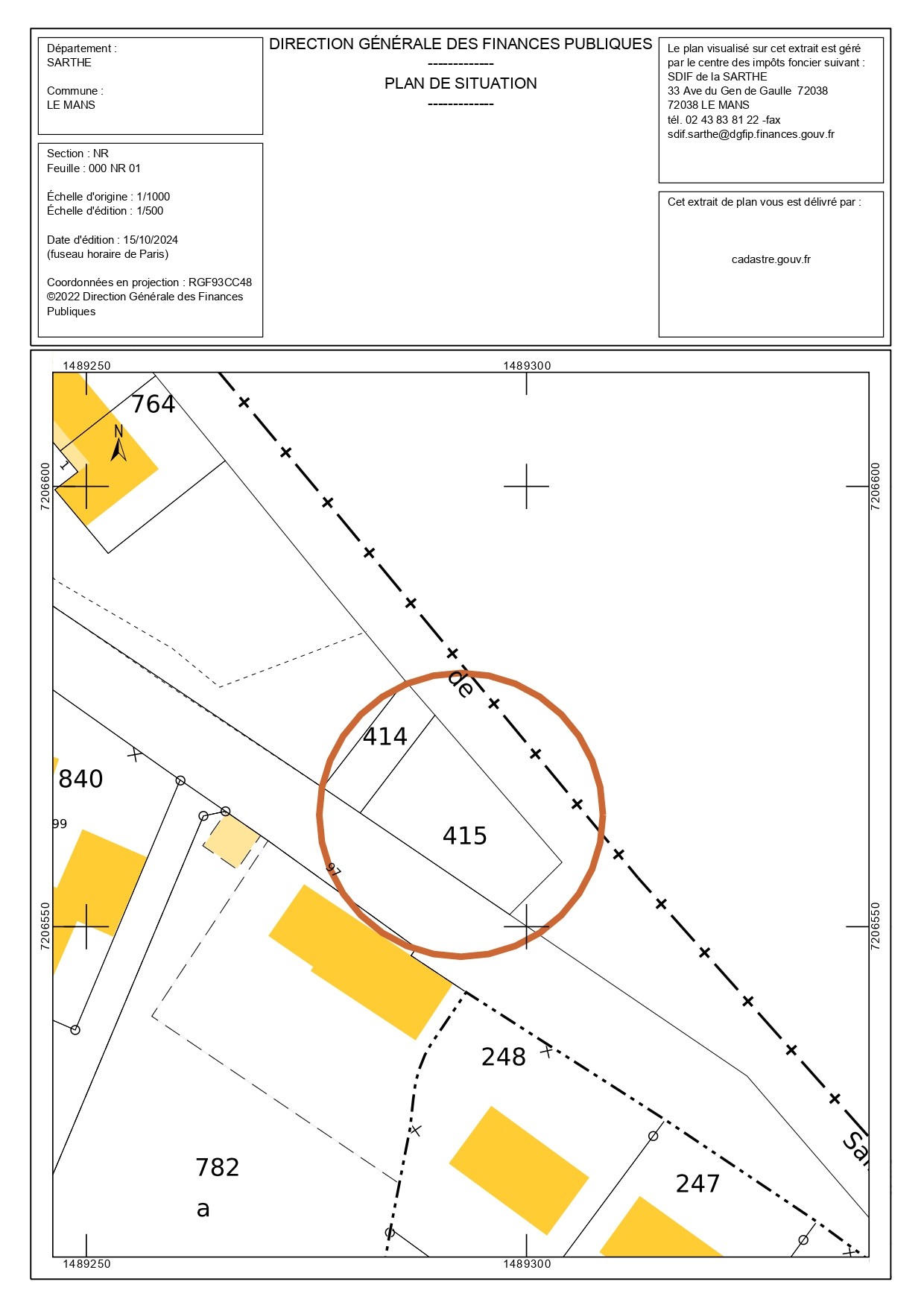 Vente Terrain à le Mans 0 pièce