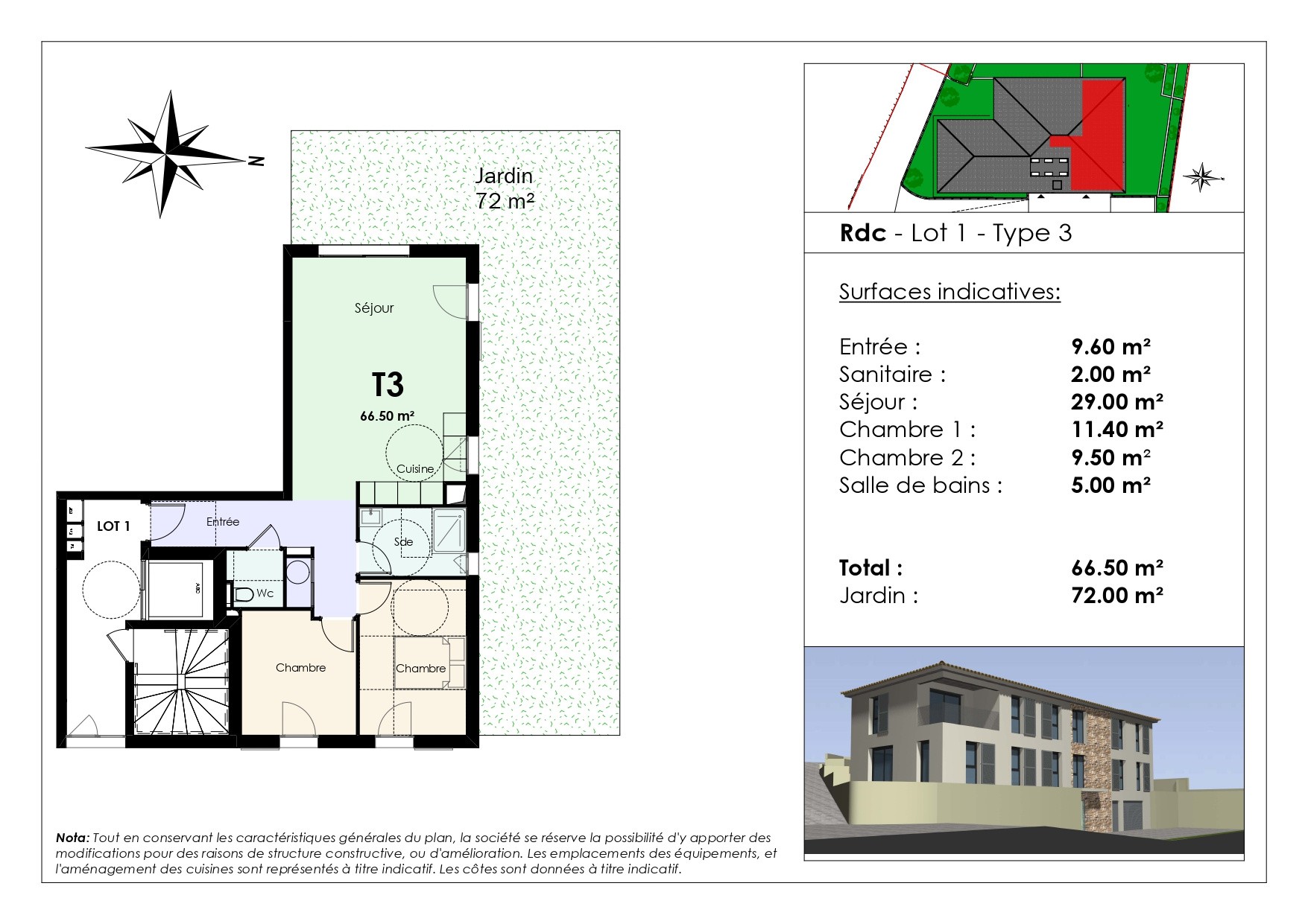 Vente Appartement à Six-Fours-les-Plages 3 pièces