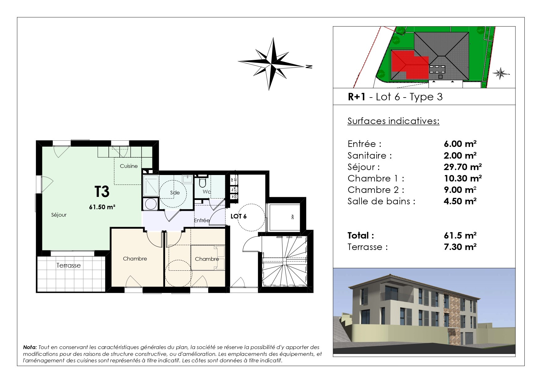 Vente Appartement à Six-Fours-les-Plages 3 pièces