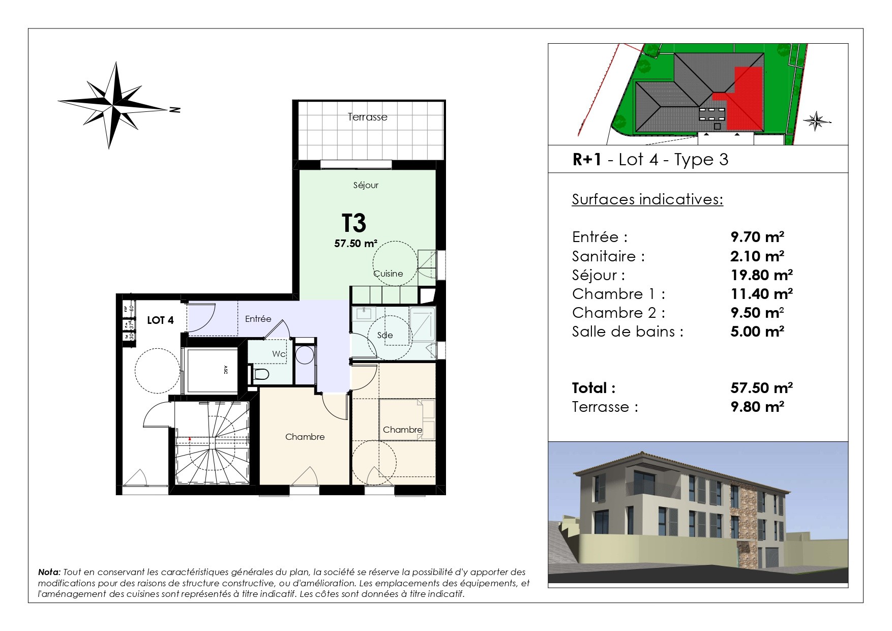 Vente Appartement à Six-Fours-les-Plages 3 pièces