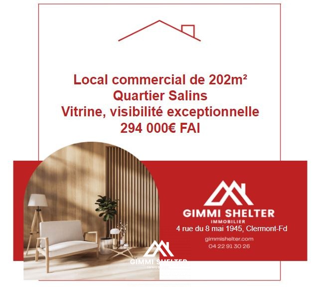 Vente Bureau / Commerce à Clermont-Ferrand 0 pièce