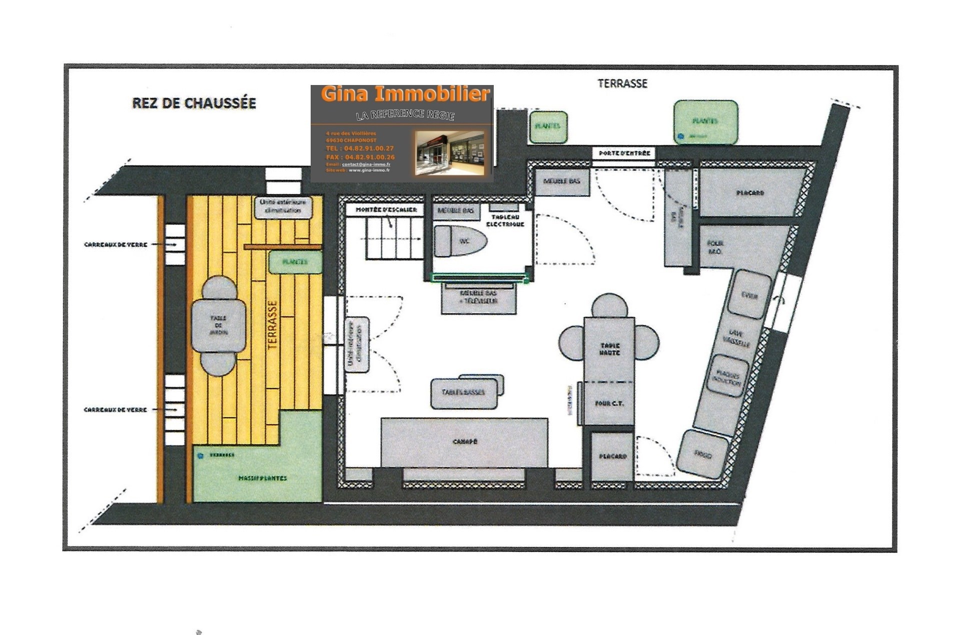 Location Appartement à Oullins 2 pièces