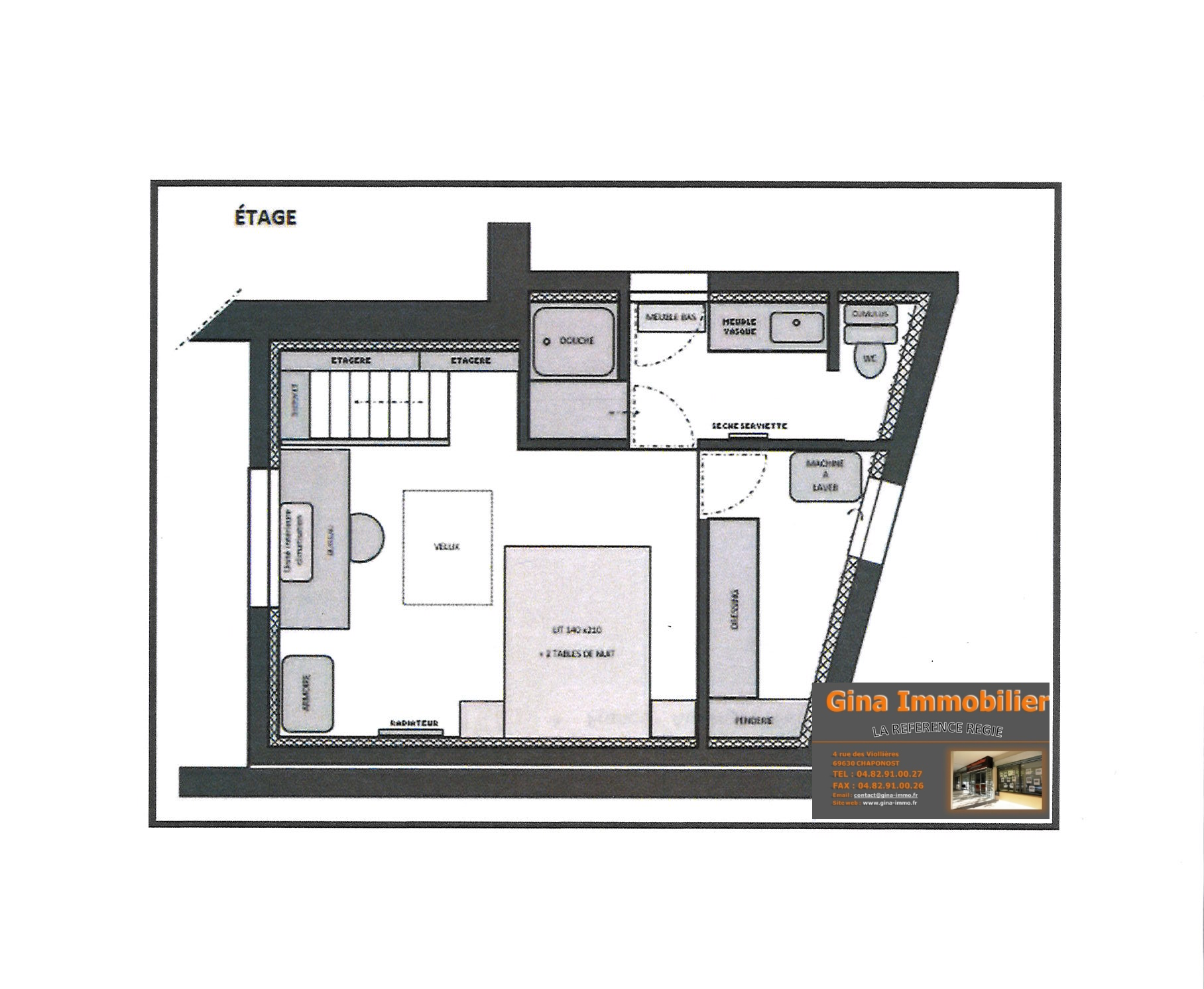 Location Appartement à Oullins 2 pièces