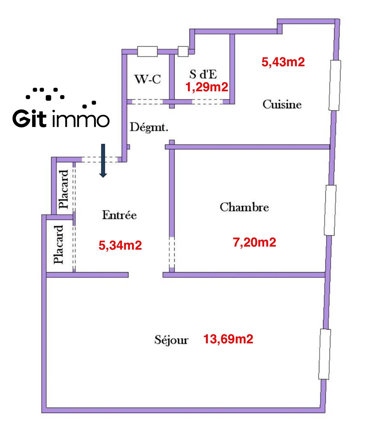 Vente Appartement à Marseille 5e arrondissement 2 pièces