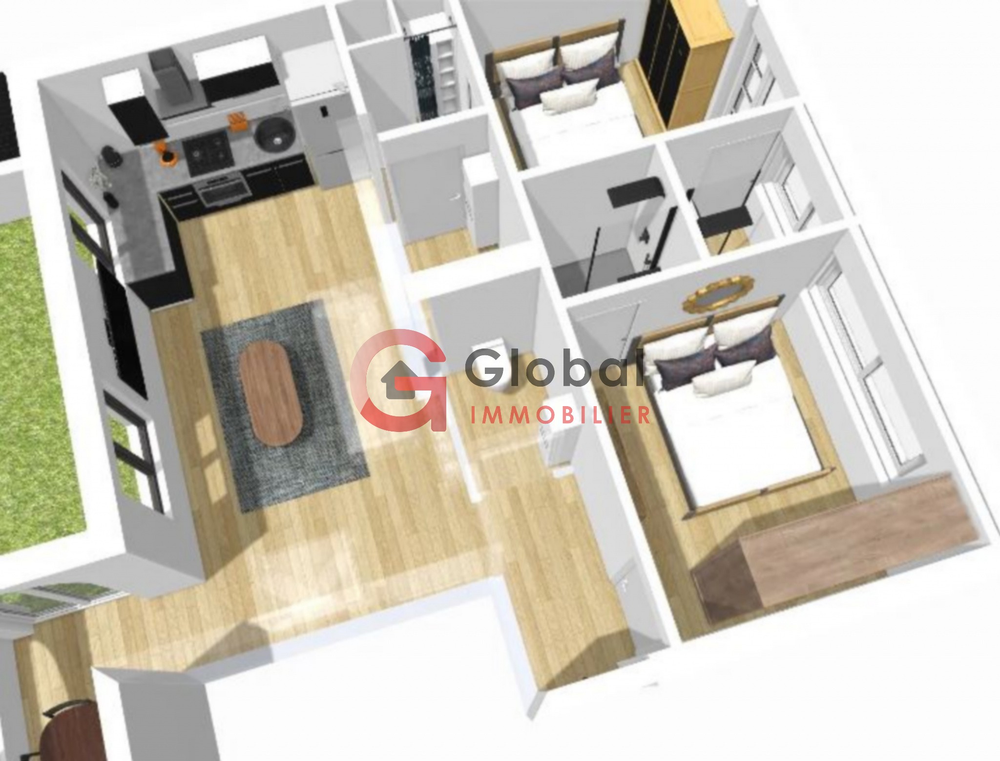 Vente Appartement à Cogolin 3 pièces