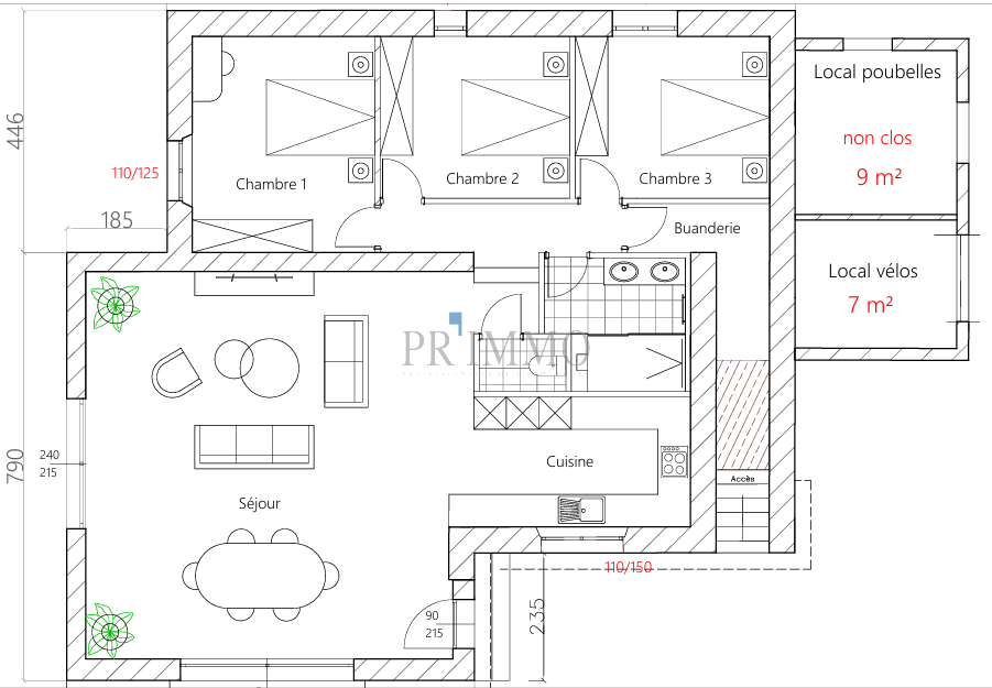 Vente Appartement à Saint-Raphaël 4 pièces